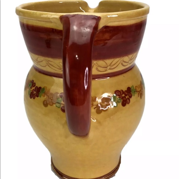 Terre E Provence Pottery Jug Pitcher France - Picture 2 of 10